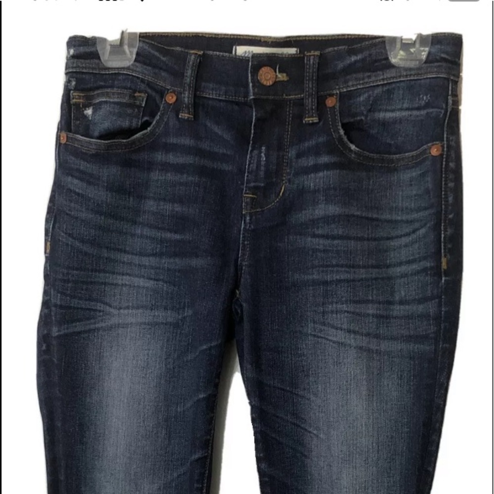 MADEWELL Womens Distressed Skinny Jeans Size 26